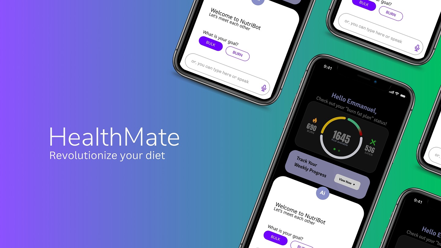HealthMate Fitness App